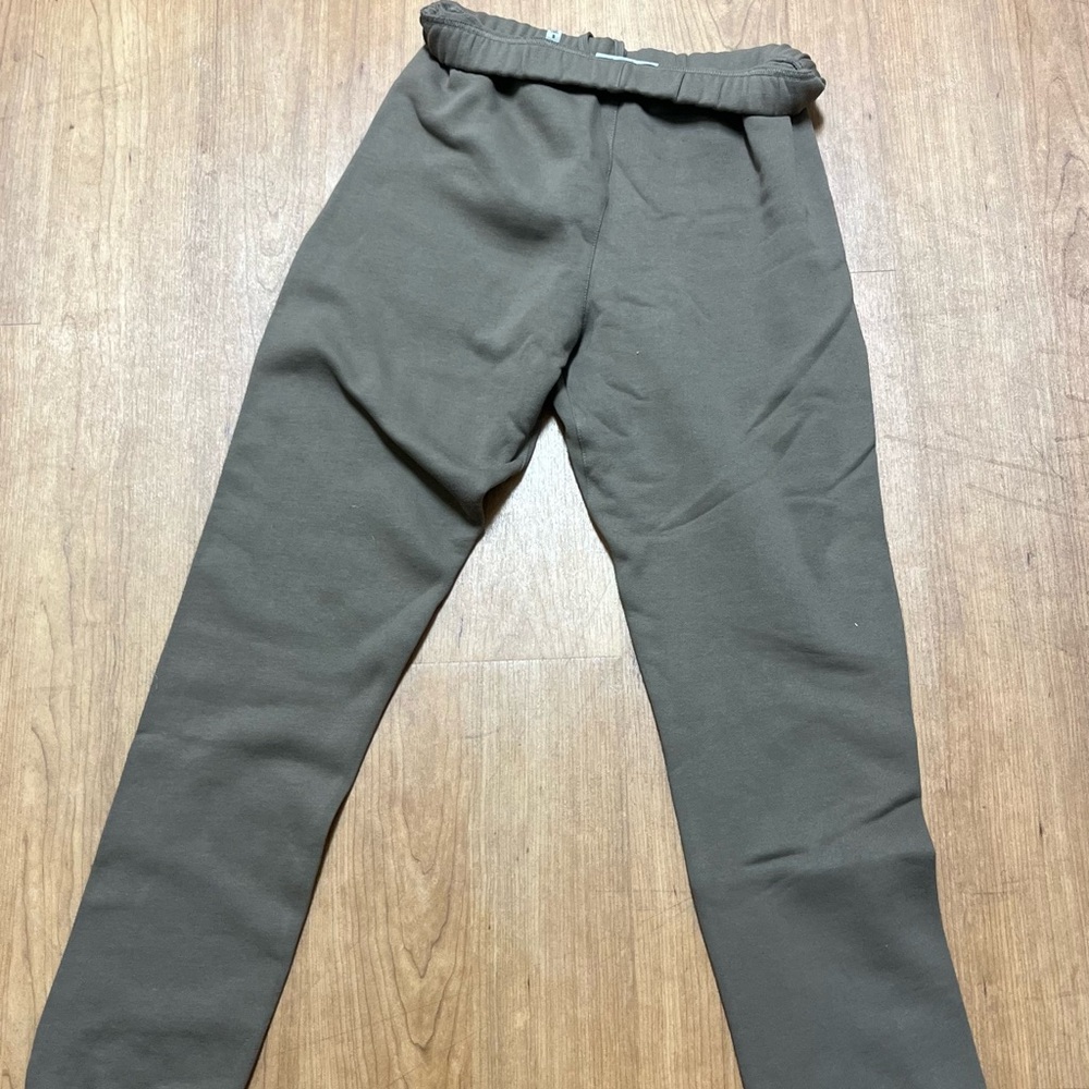 Essentials Olive Green Sweatpants Small - image 3